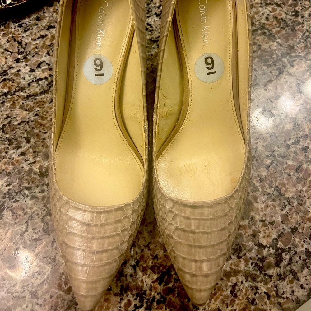 Calvin Klein Heels size 9